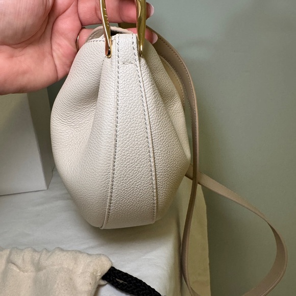 Polène Tonca Handbag in Chalk - Picture 9 of 15